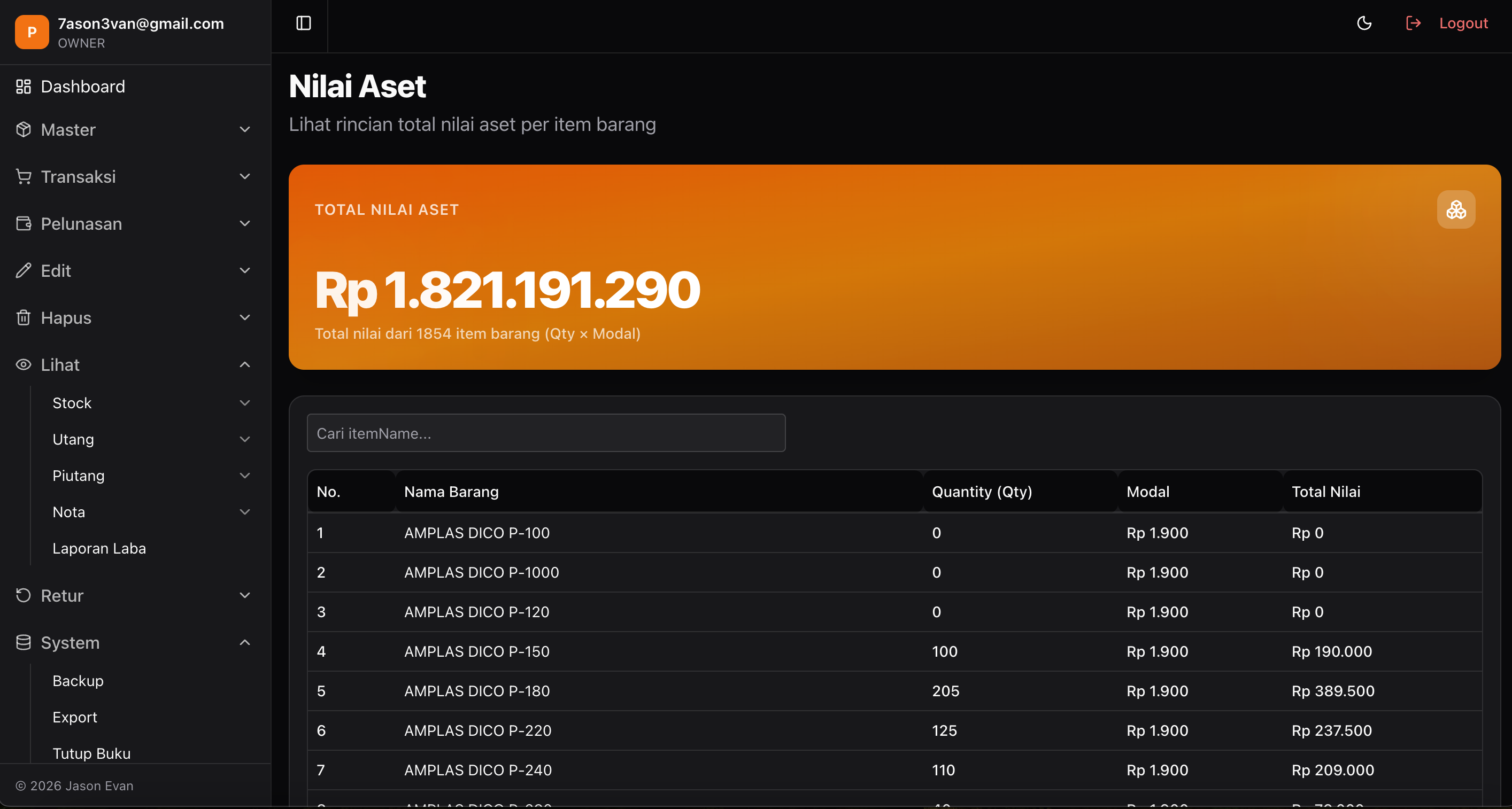 Mini-ERP System — Process & Architecture